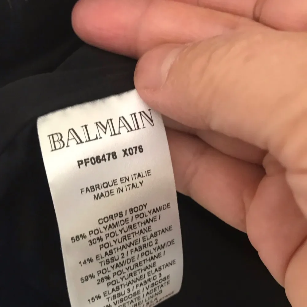 NWOT balmain vinyl. Dress - Image 8