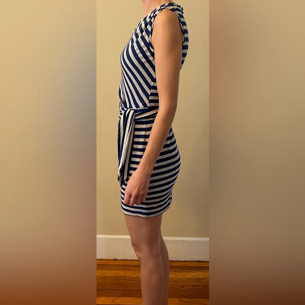 Guess Striped Belt Mini Dress - Image 6