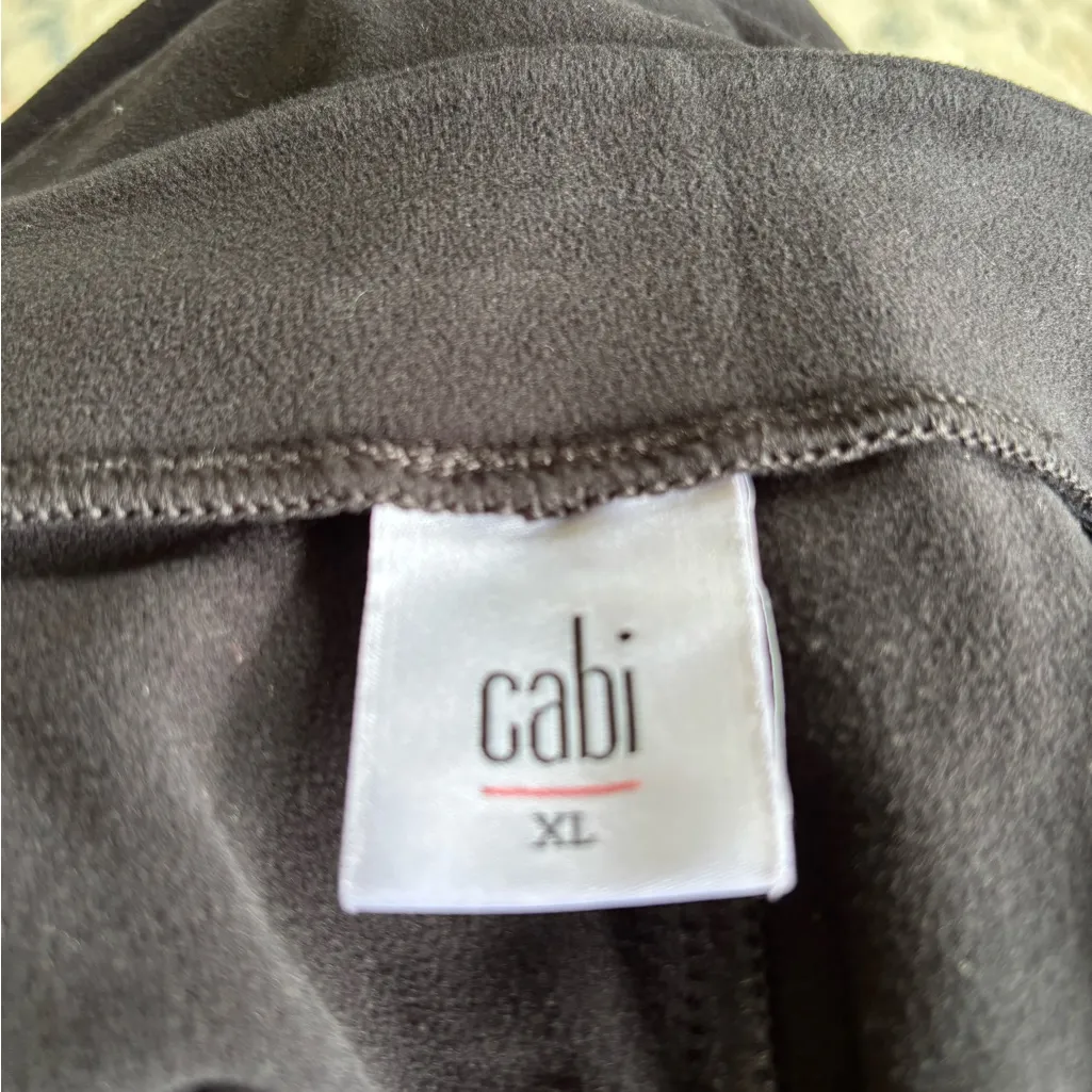CAbi  pull on wide leg black pants - Image 6
