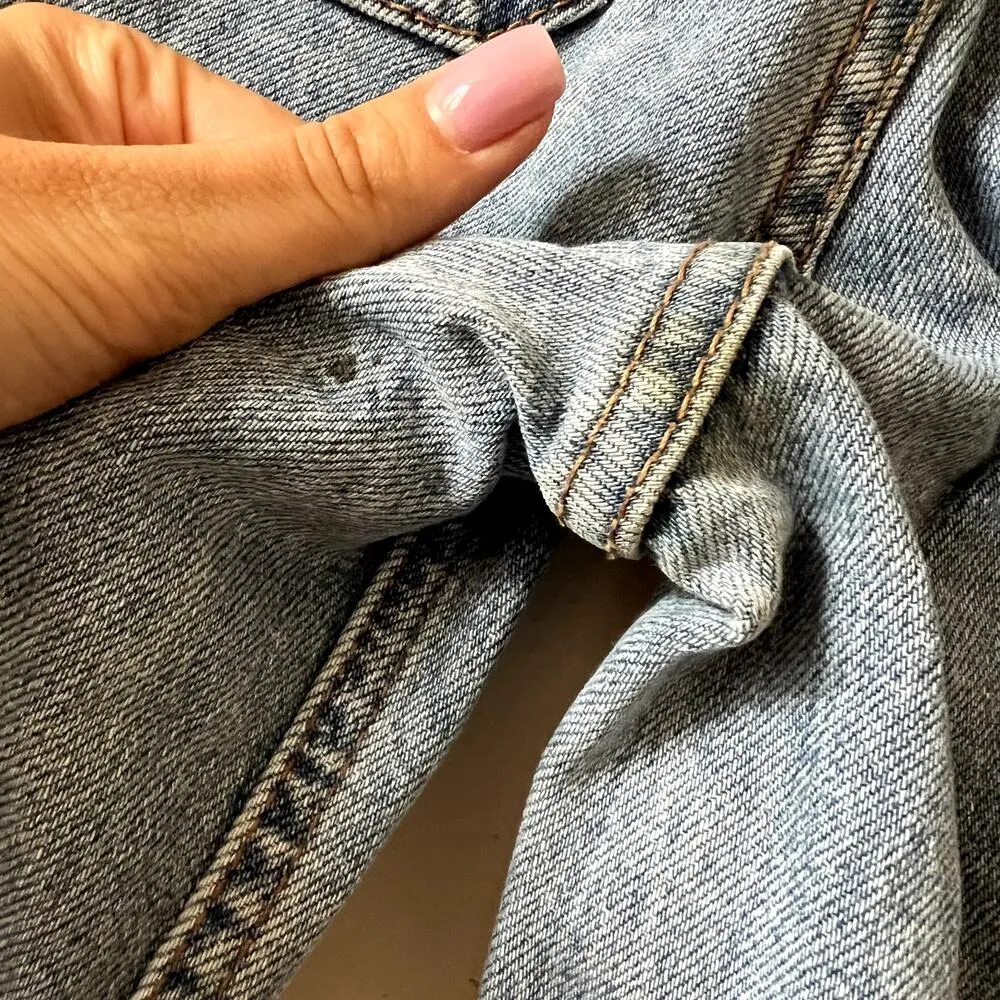 everlane the wide leg jeans blue size 27 DR - Image 6