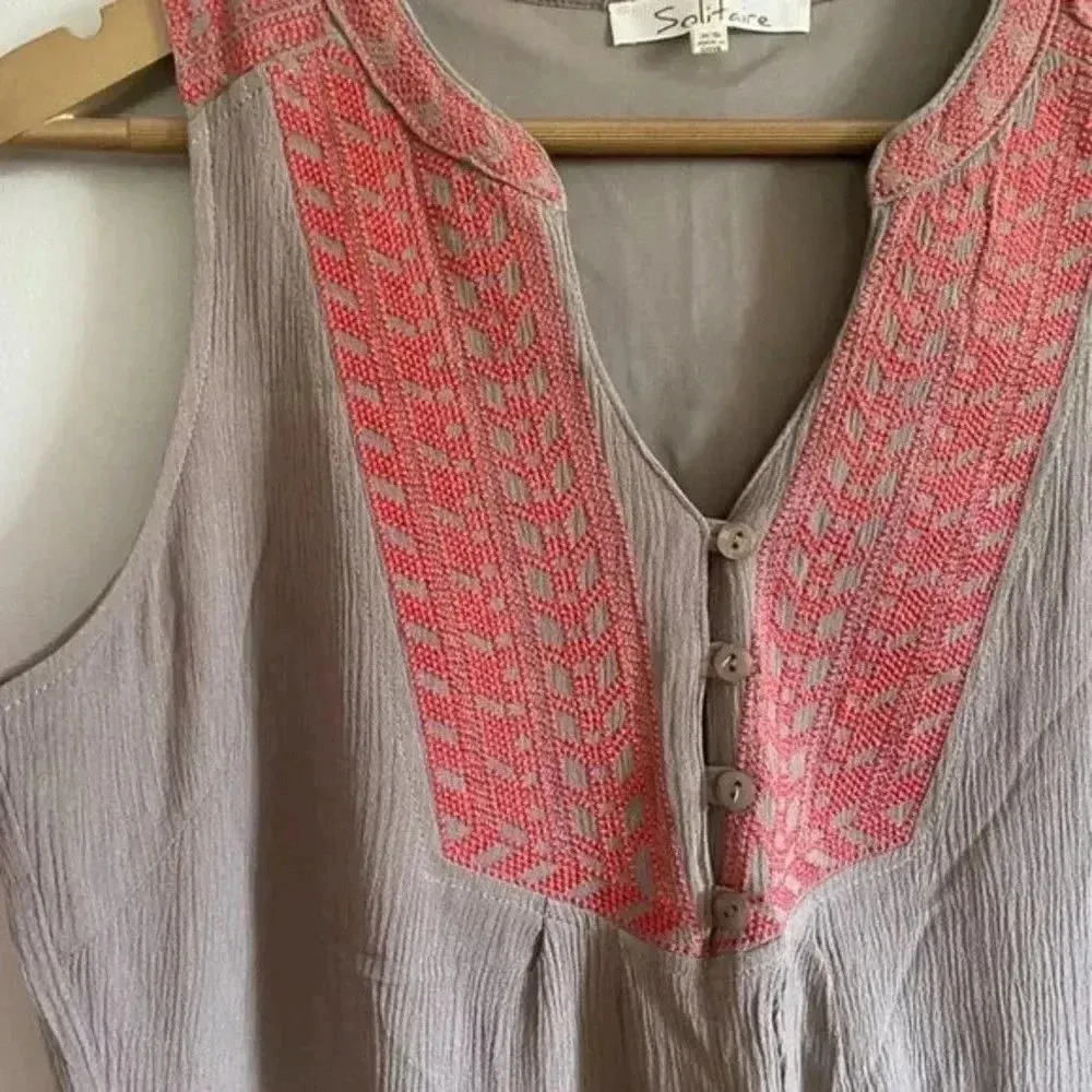 Solitaire  Embroidered Dress - Image 5