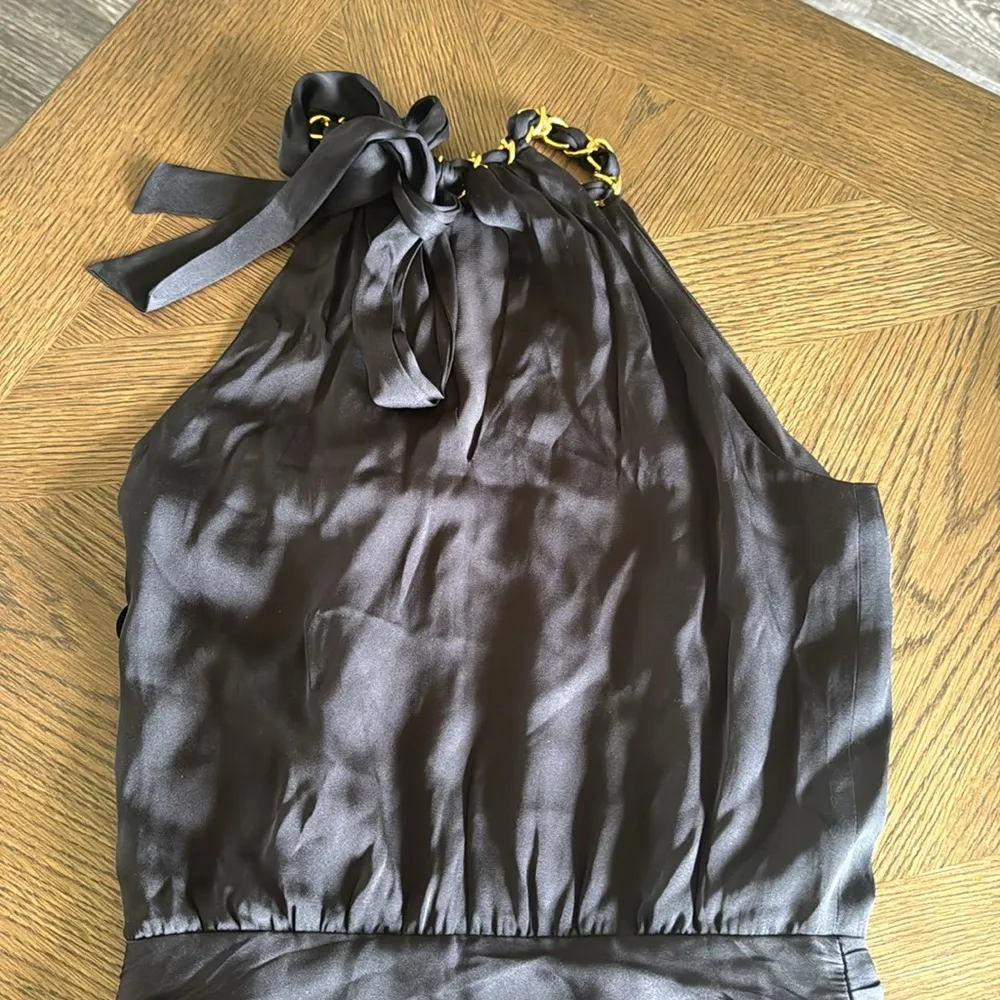 VERONICA BEARD Chain halterneck silk-blend minidress, Size 2, $598 - Image 15