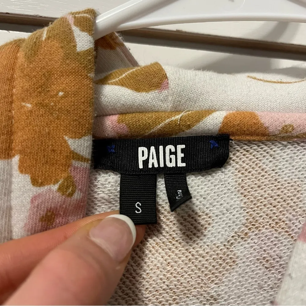 PAIGE Floral Sweatshirt Hoodie - Image 4