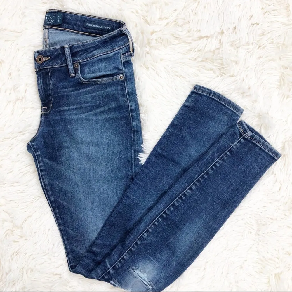 Lucky Brand Lolita Distressed Skinny Jeans Size 00 - Image 7