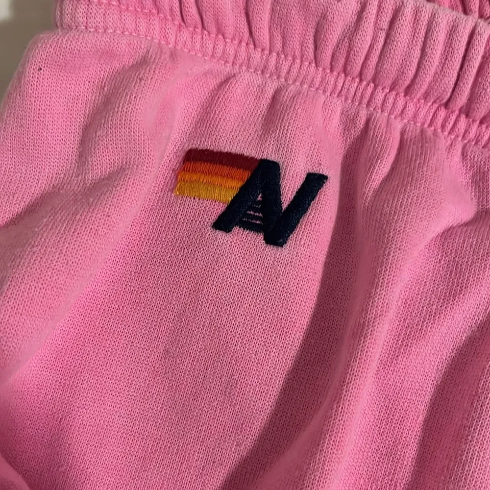 Aviator Nation Sweatpants - Neon Pink - Image 4