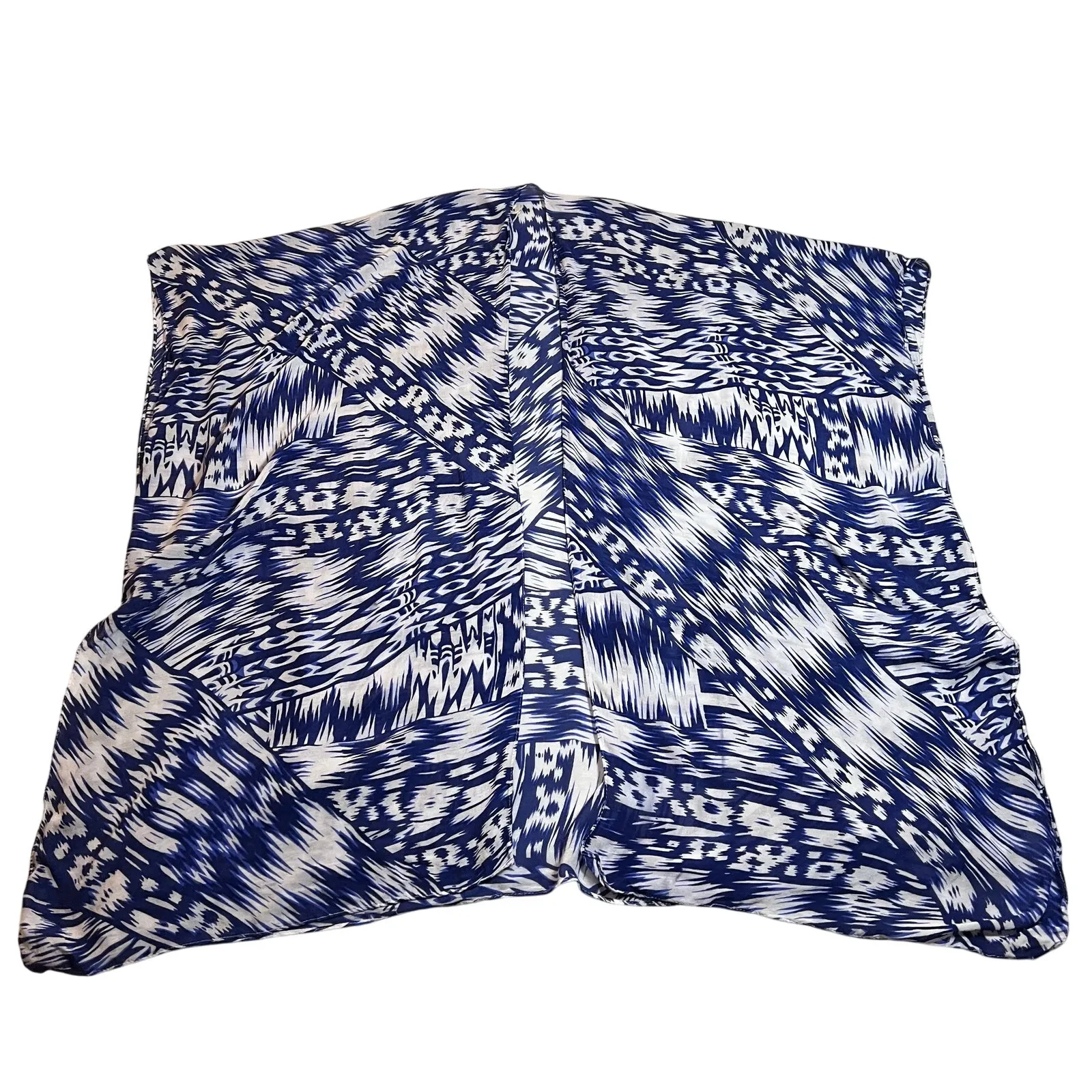 Michael Stars Open Front Printed Wrap Cover Up Size O/S Resort Vacation Summer - Image 5