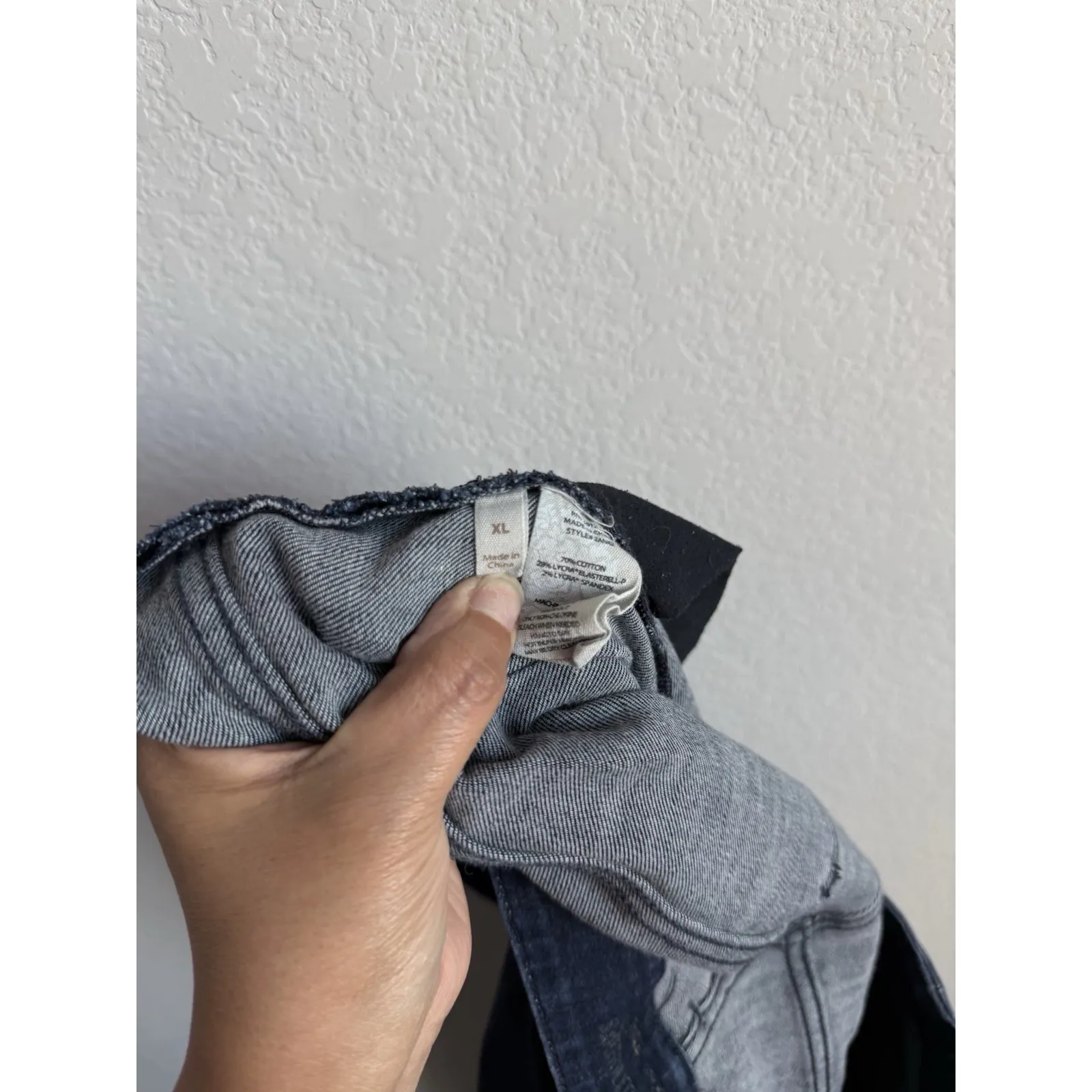 Soft Surroundings Womens High Rise Dark Blue Denim Stretch Jeans Size XL Comfort - Image 7