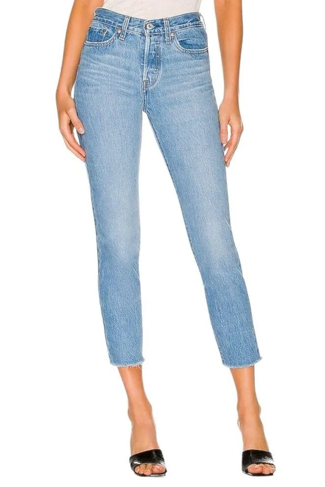 Free People Levi’s Wedgie Icon Fit Oxnard in Athen's No Way Size 24 - Image 12