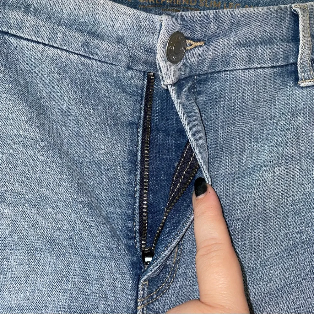 Chico’s So Slimming Girlfriend Slim Leg Ankle Jeans Size 16P - Image 5