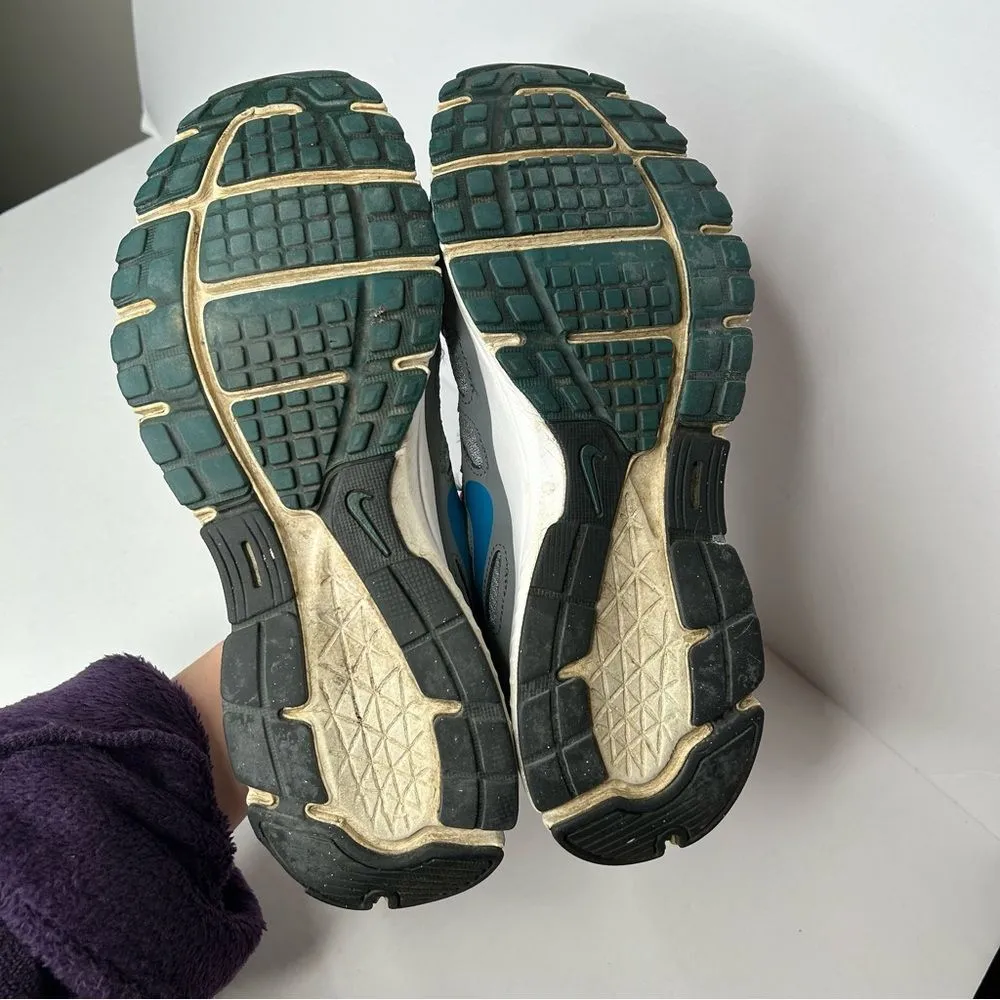 Nike Revolution 2 athletic running shoes gray blue pink  
Women’s size 10 - Image 6