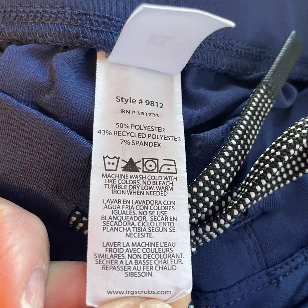 EPIC by IRG Women's Size XL Navy Healthcare Joggers Blue - Image 9