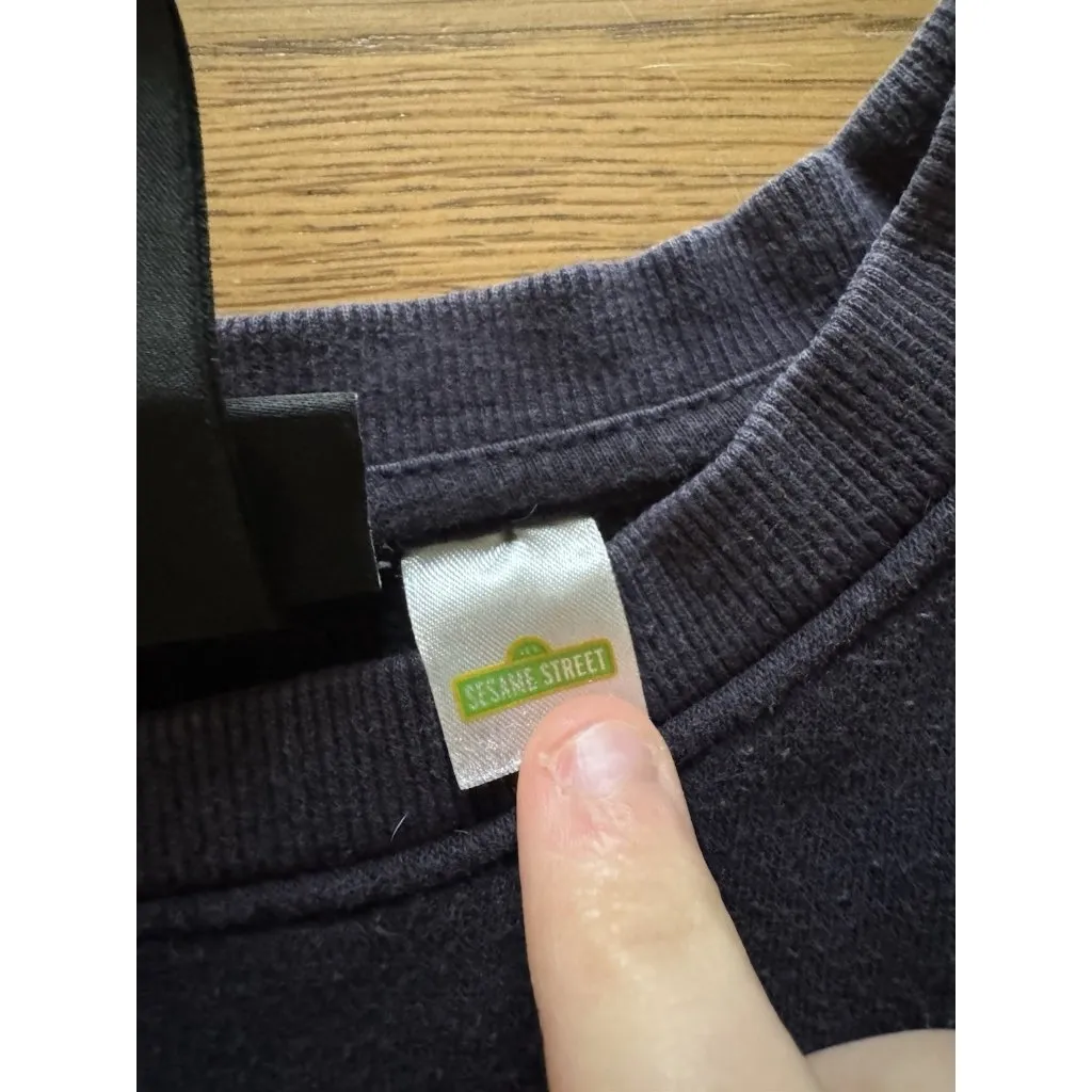 H & M Sesame Street Women Size Small Everlasting Joy Graphic Sweatshirt Cartoon - Image 11