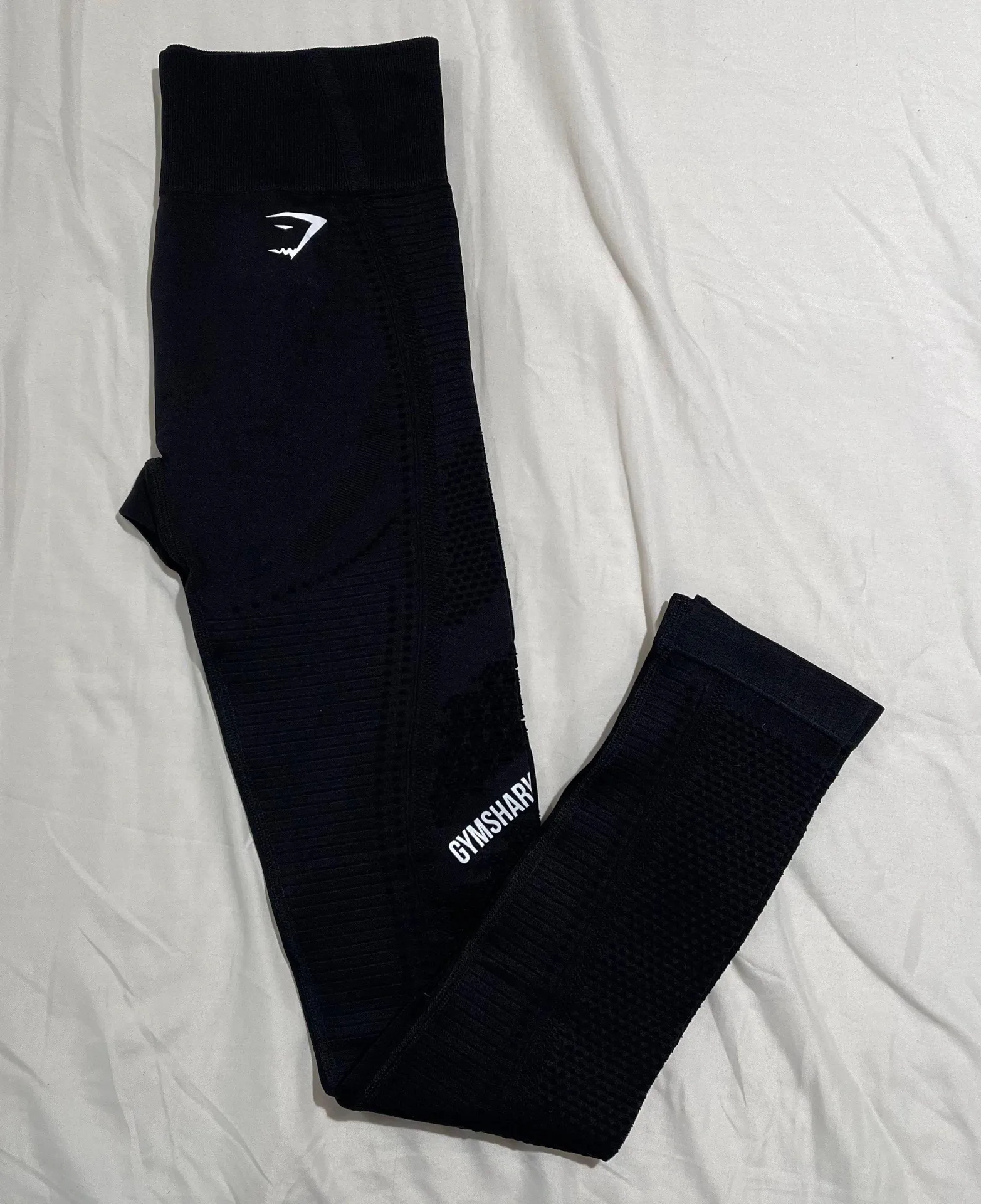 Gymshark Flawless Legging Size S Black. - Image 2