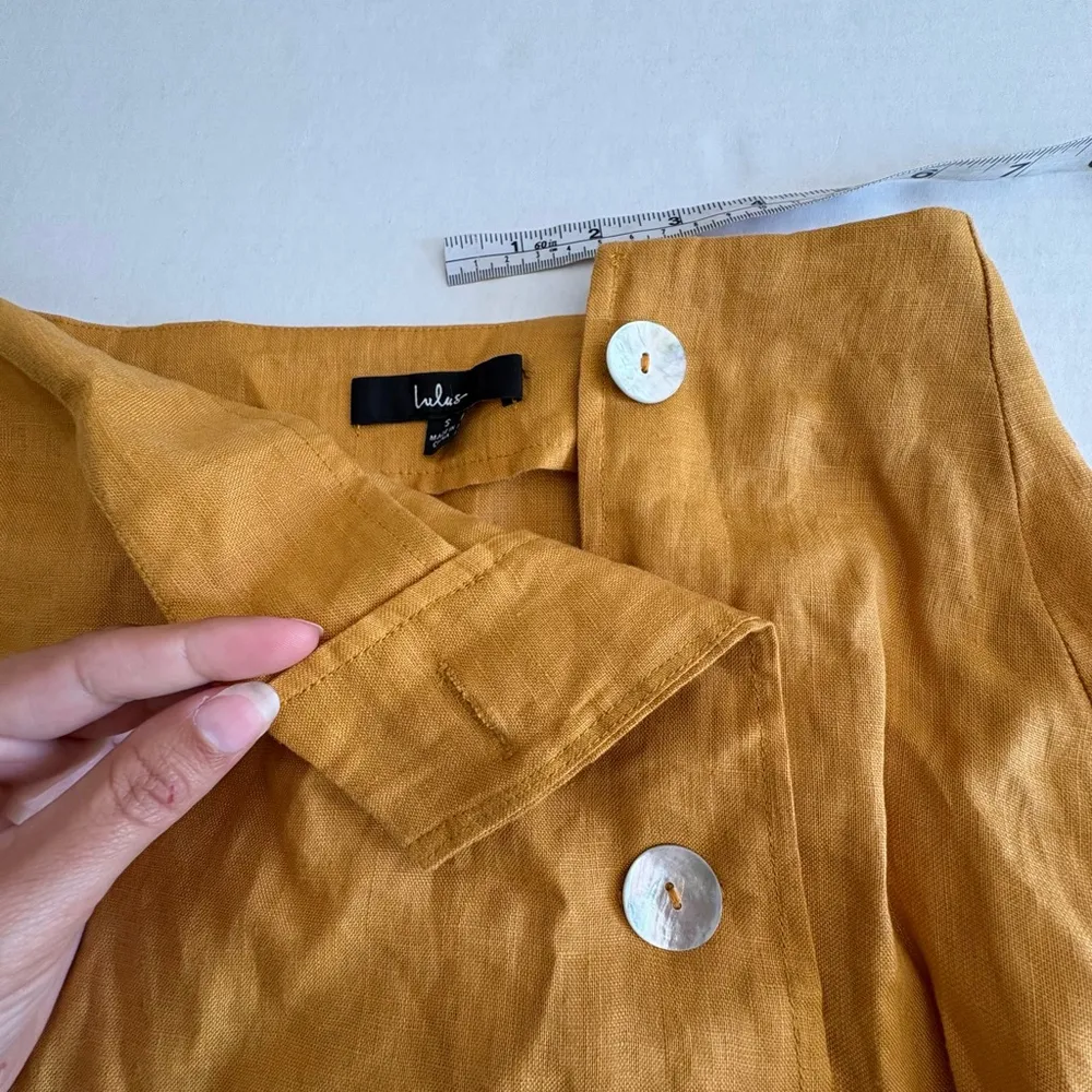 Lulus Caught in Cannes Mustard High - Image 8