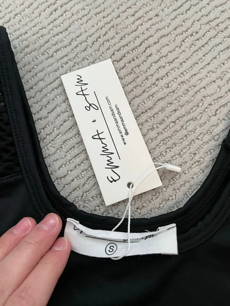 Emma And Sam Mesh Strap Tank - Image 3