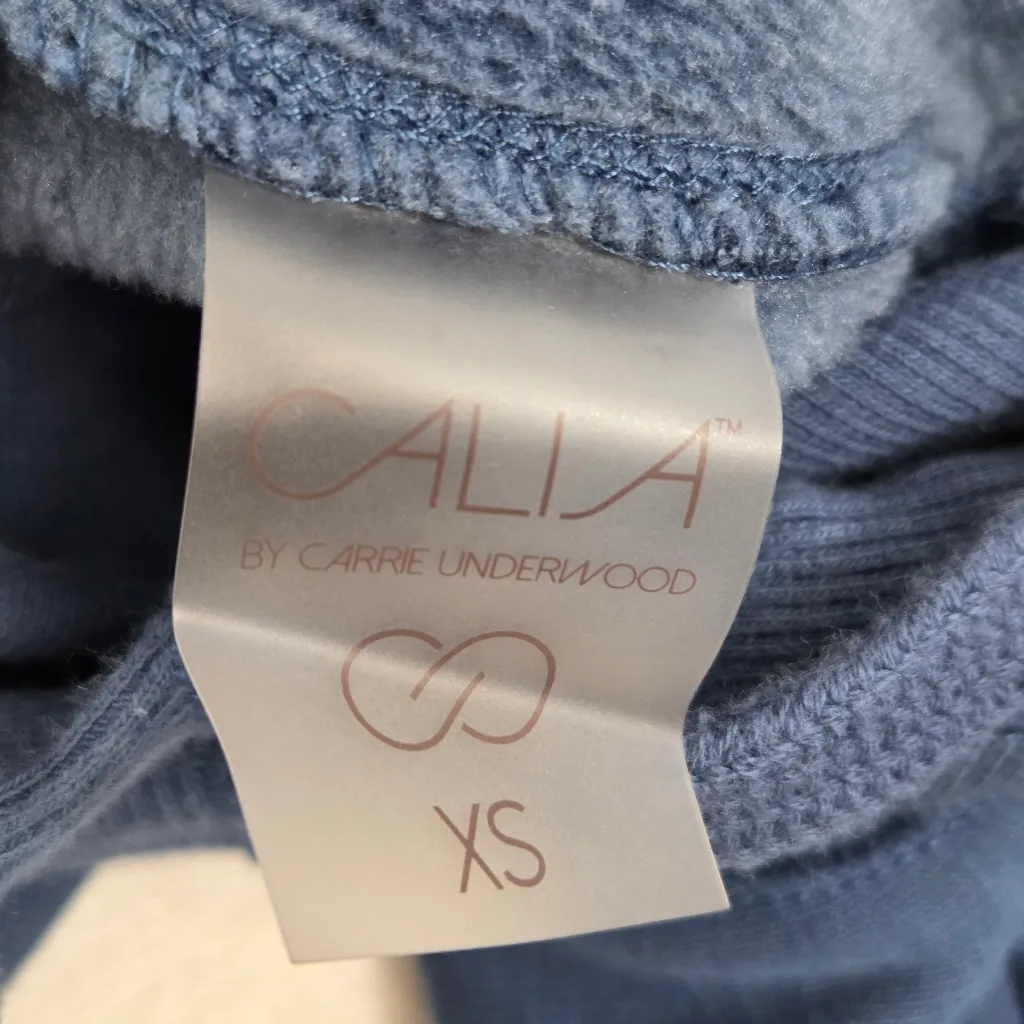 CALIA by Carrie Underwood Slate Blue Pullover Hoodie Size XS - Image 6