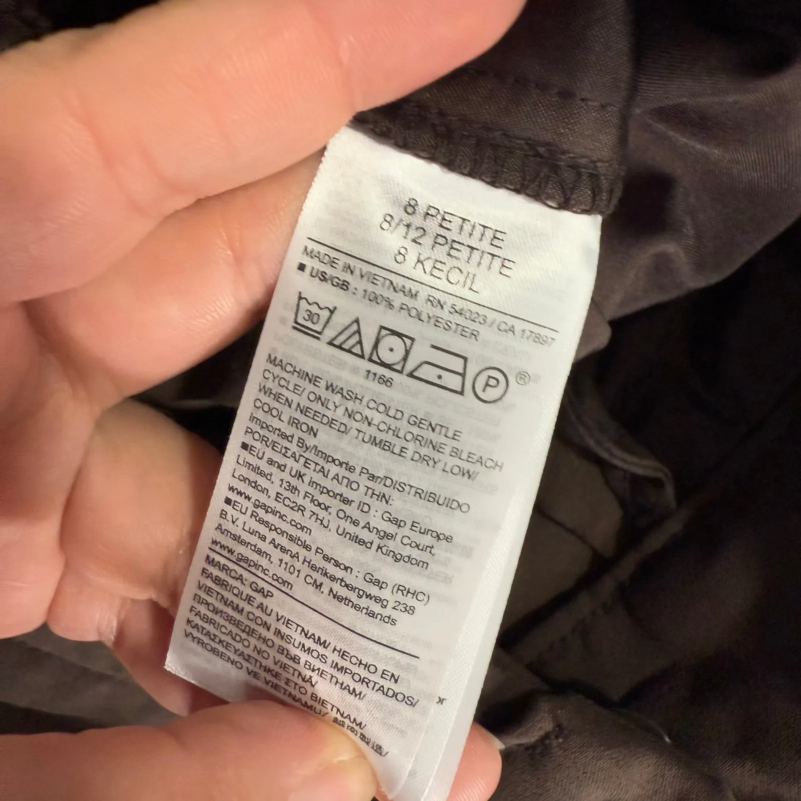 Gap Women’s Easy Crepe Trousers, Terra Brown, 8 Petite 875732 - Image 6