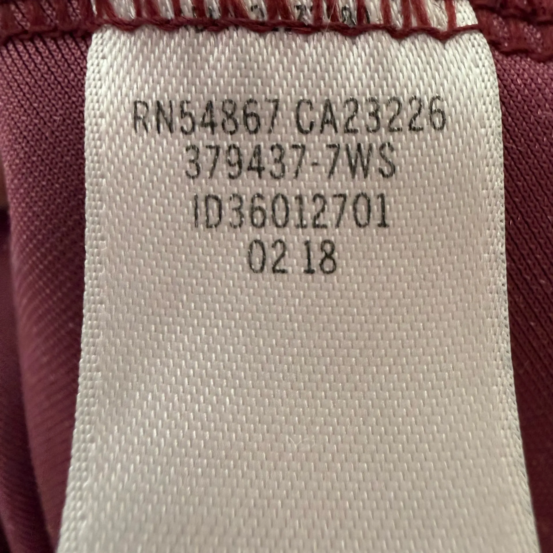 Pink by Victoria’s Secret Velour Burgundy Flowy Cropped Tank Top Size Medium - Image 6