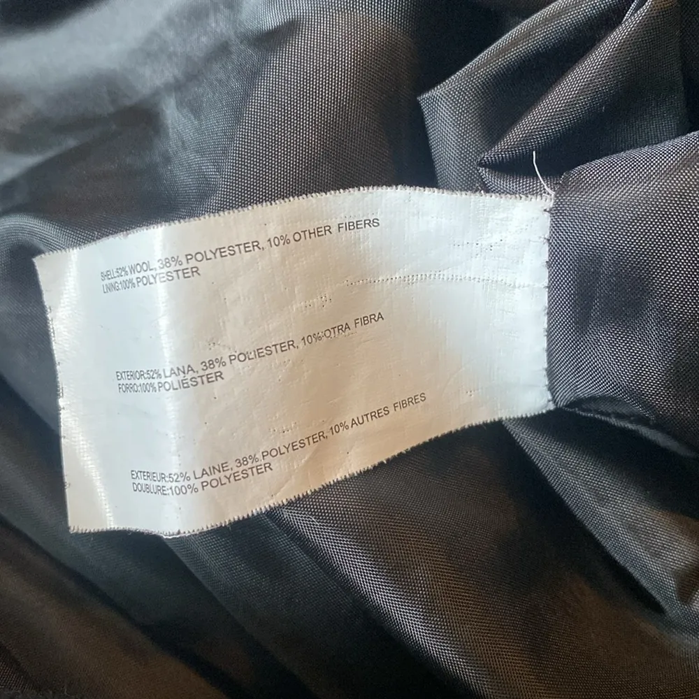 Women’s Nautical wool insulated coat size large - Image 4