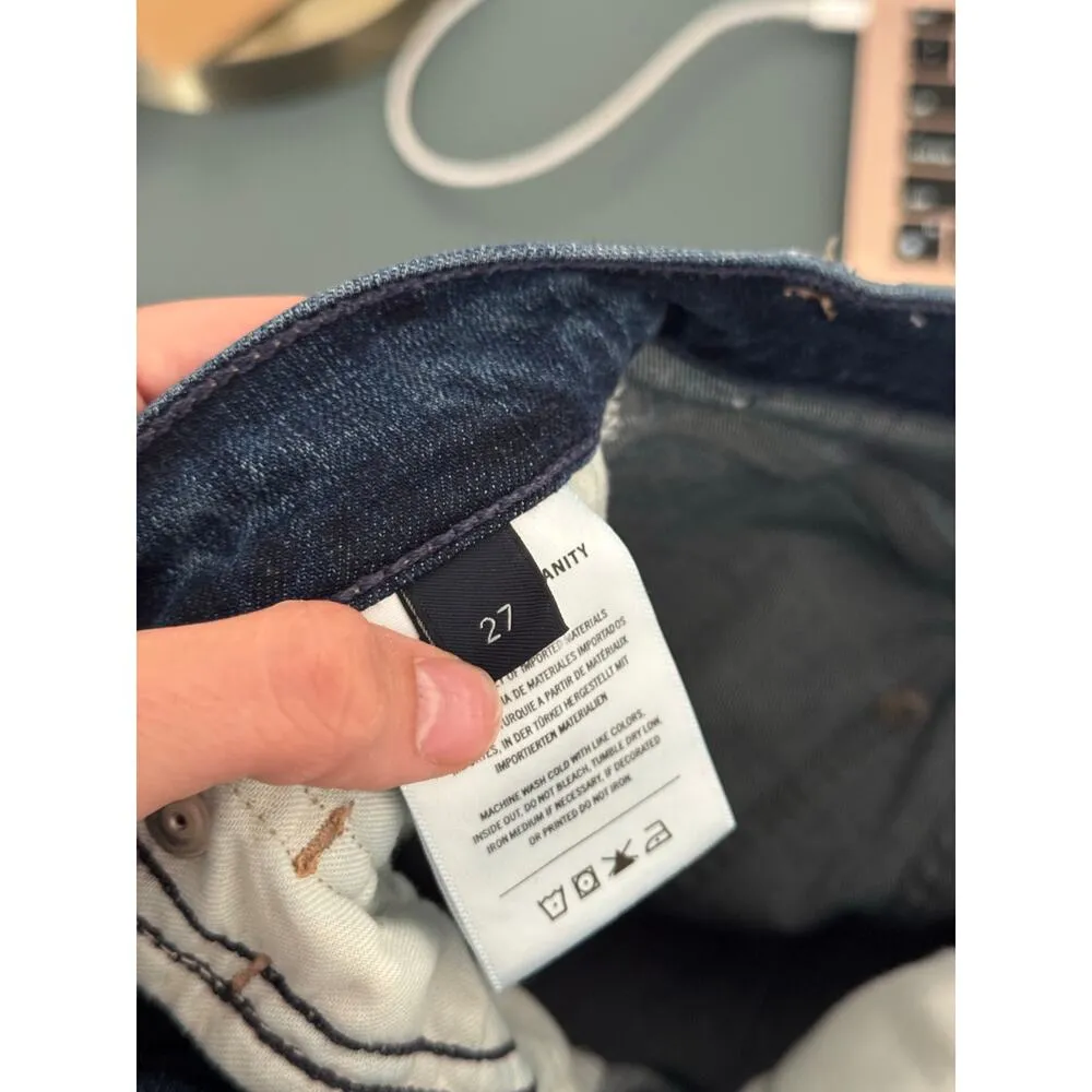 CITIZENS OF HUMANITY Isola Straight Crop Courtland Jeans Size 27 - Image 5