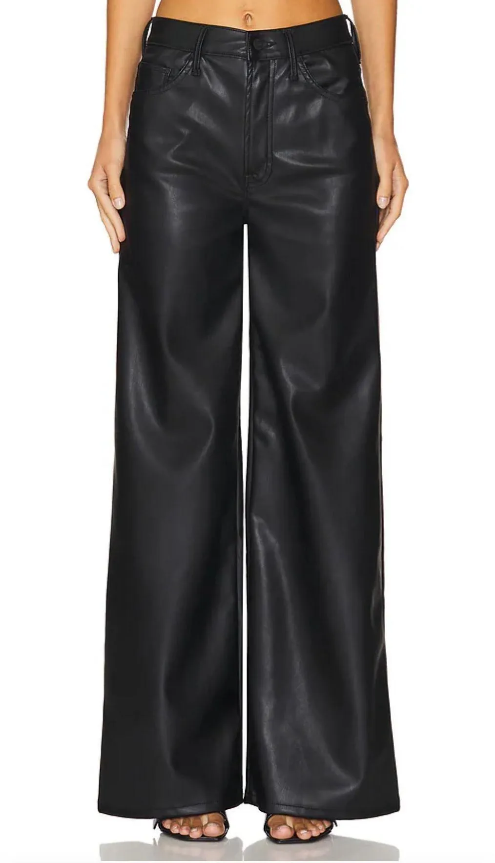 Mother The Undercover Leather Pants 28 - Image 2