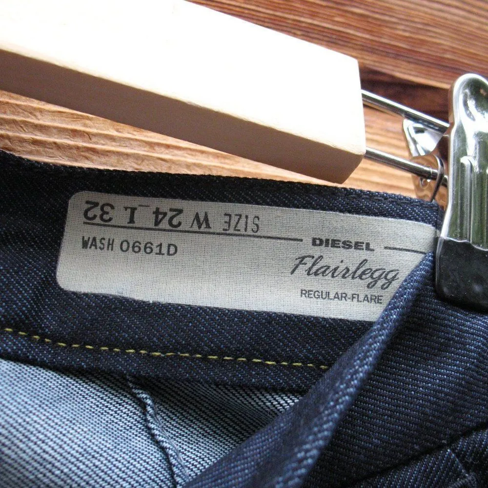 NWOT Diesel Flare Leg Jeans - Image 11