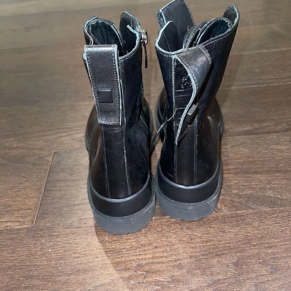 NWOB La Canadienne Brendan Waterproof Combat Boots Black Size 5 - Image 9