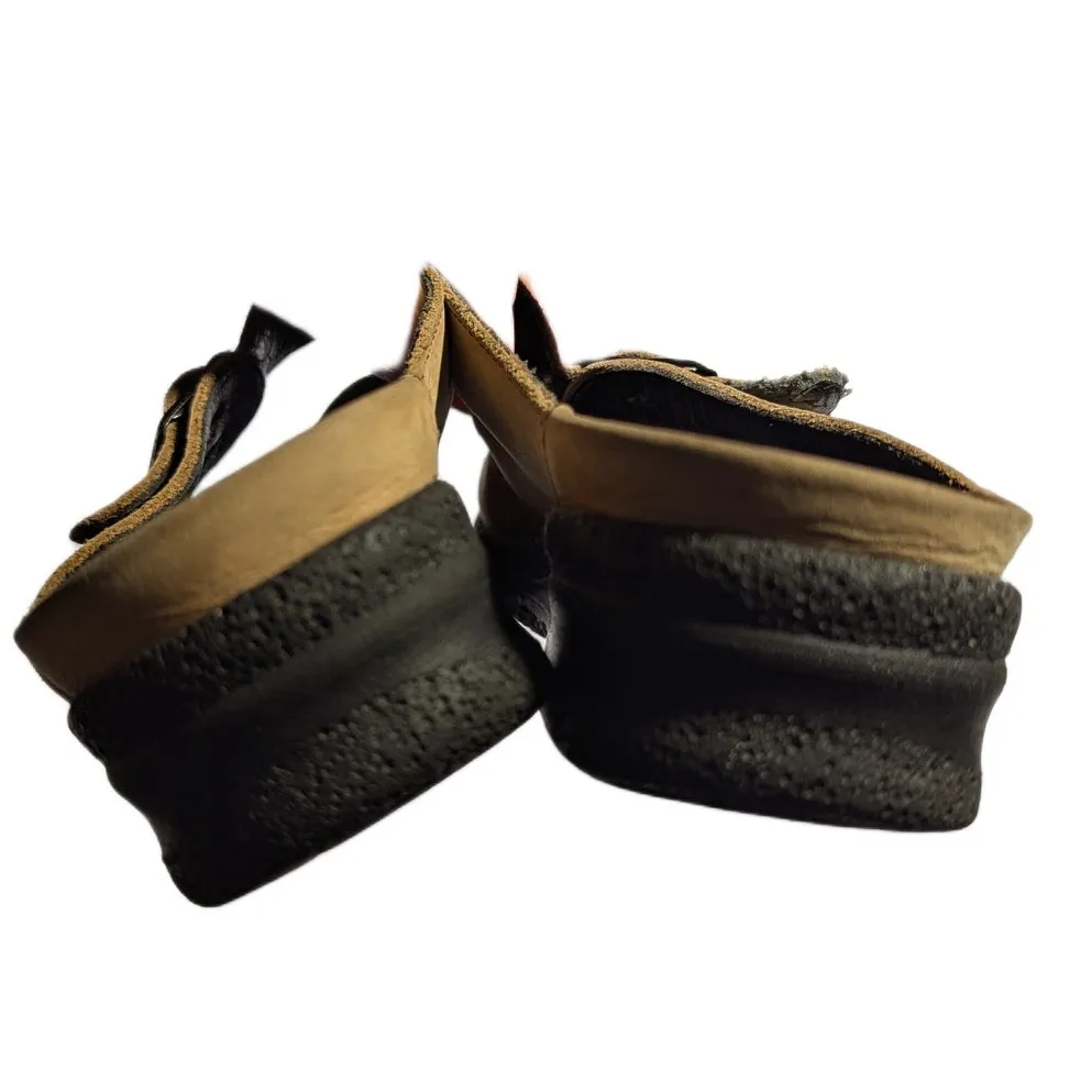 Birkenstock Tatami Beige Leather 3 Strap Florida Slide Sandals 36 5 Narrow - Image 3