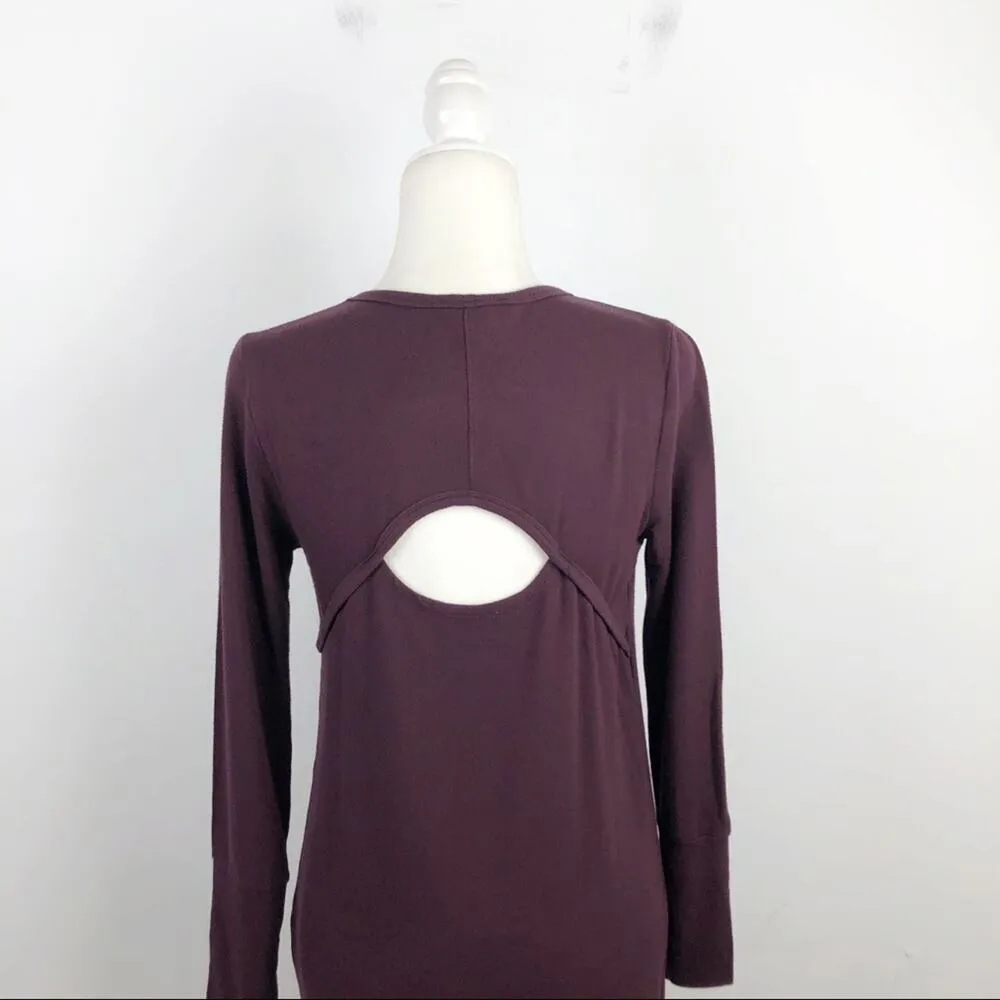 ATHLETA Crossover Sweatshirt Slouchy Boxy Long Sleeve Winter Dress XXS - Image 10