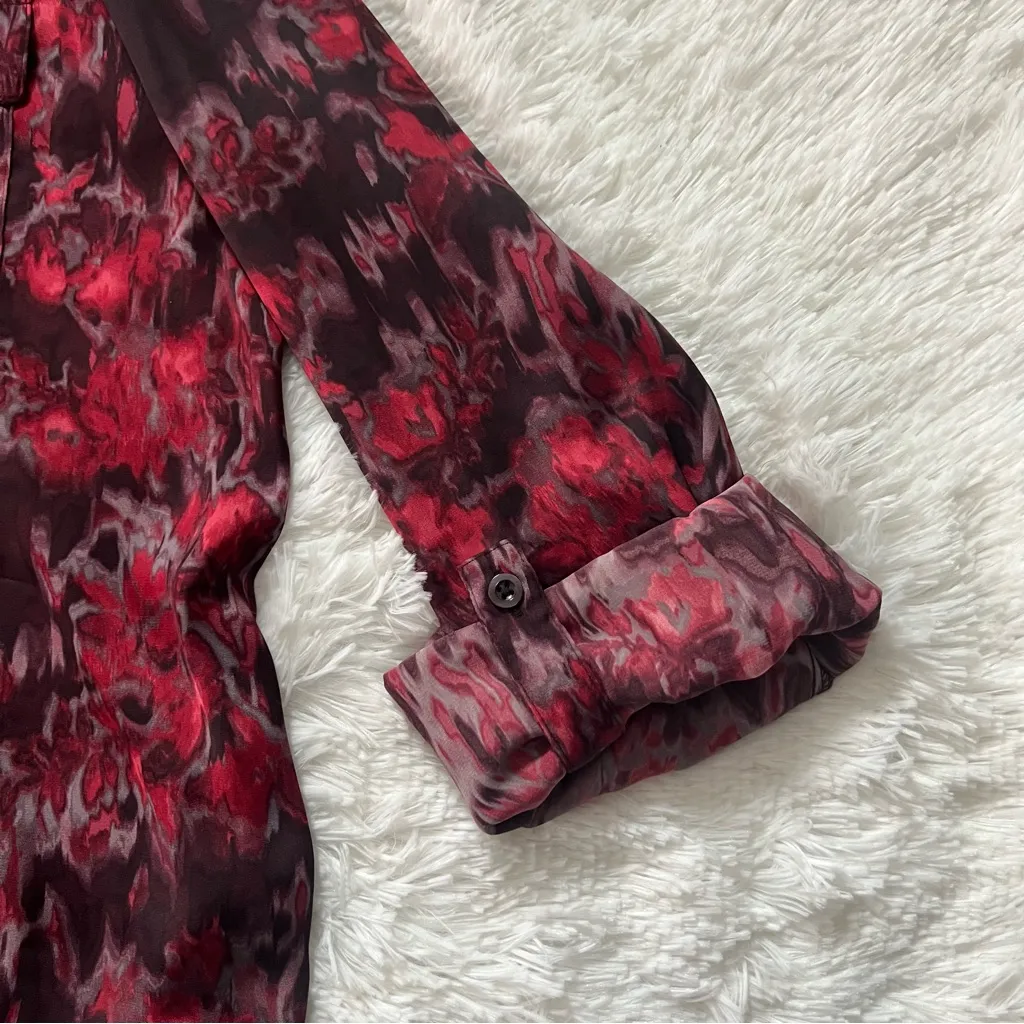 Simply Vera Vera Wang Abstract Print Blouse – Size M - Image 6