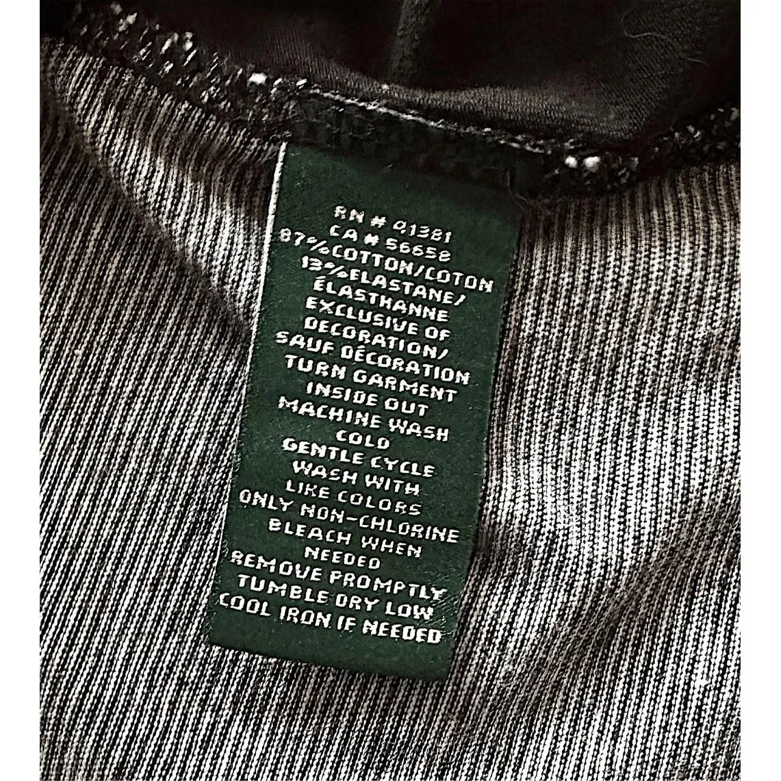 Lauren Ralph Lauren Womens Black White Stripe Long Sleeve Sports Jacket Active - Image 7