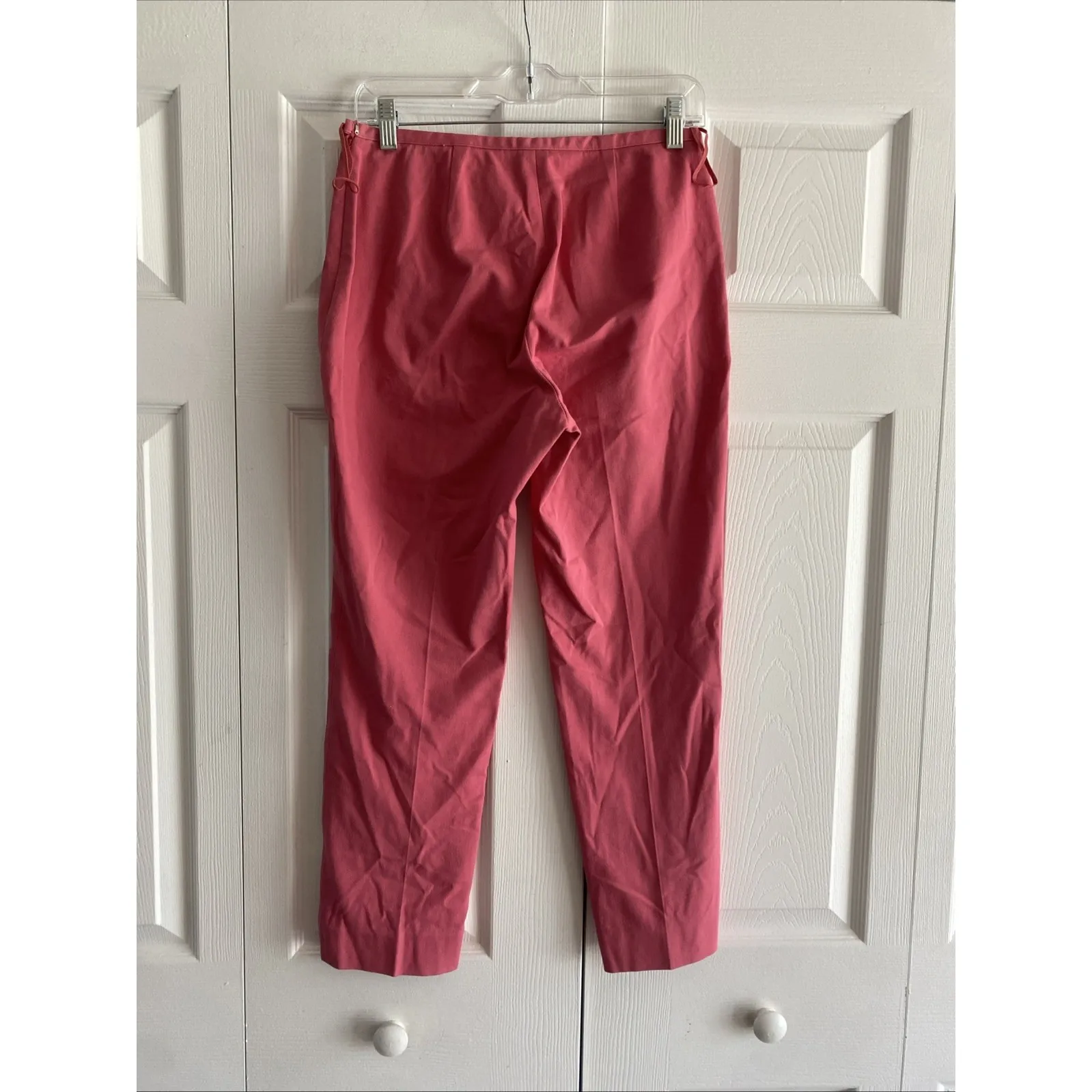 J Mclaughlin Womens 4 Pink Straight Leg Pants - Image 4