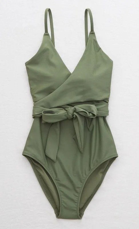 WRAP ONE PIECE SWIMSUIT - Image 9