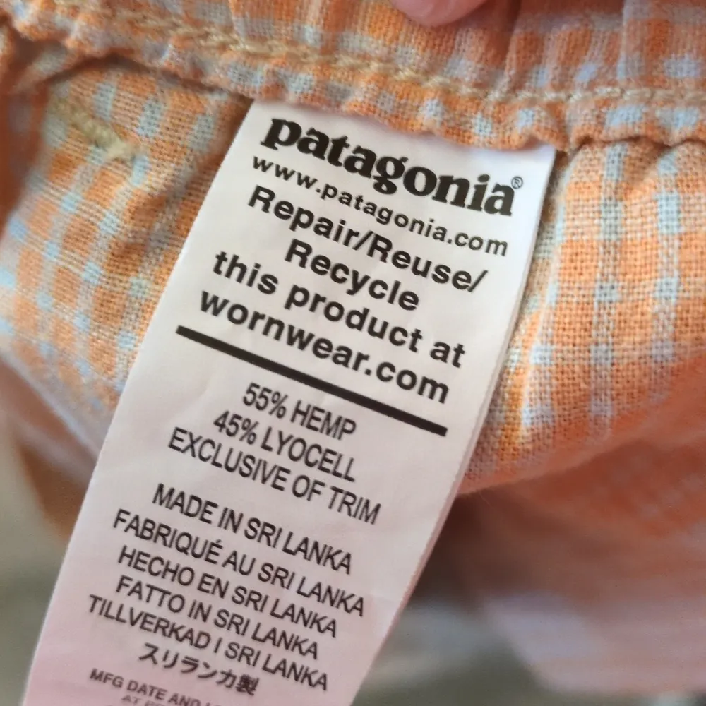Patagonia Wispy Green Garden Island Shorts Size XL - Image 6
