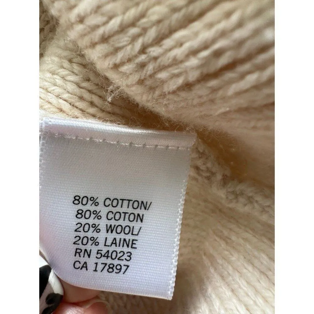 Banana Republic Factory Wool Blend Toggle Closure Hooded Hoodie Cardigan XS - Image 6