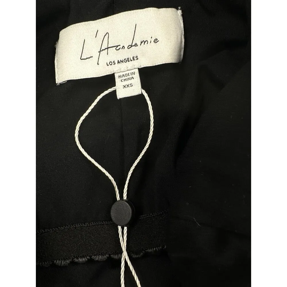 L’Acadamie - Anouka Knit Midi Dress in Black - Image 3