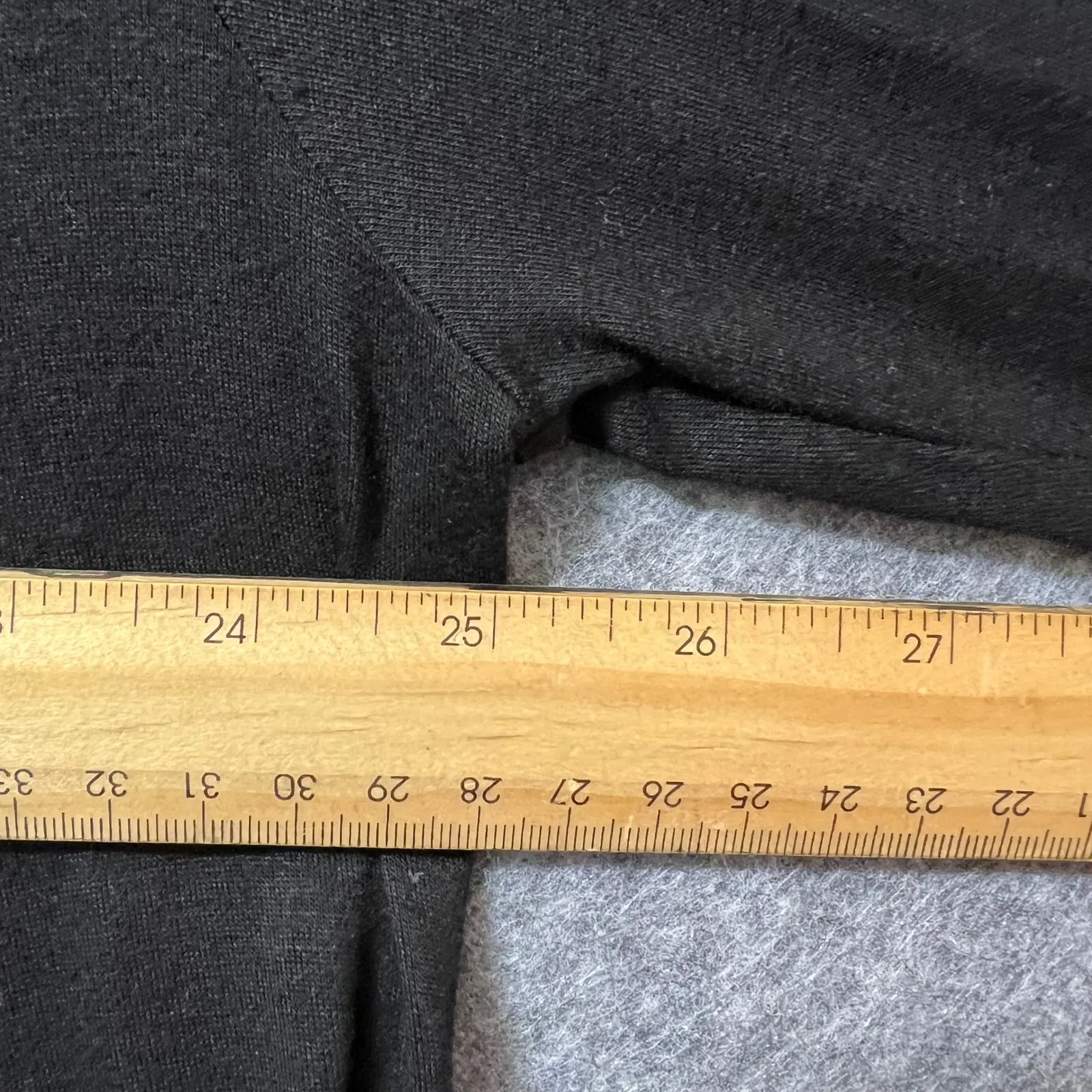 Lavanya Black Gold Paisley Print Mesh Overlay Drape Cardigan M Open Front Boho Size M - Image 8