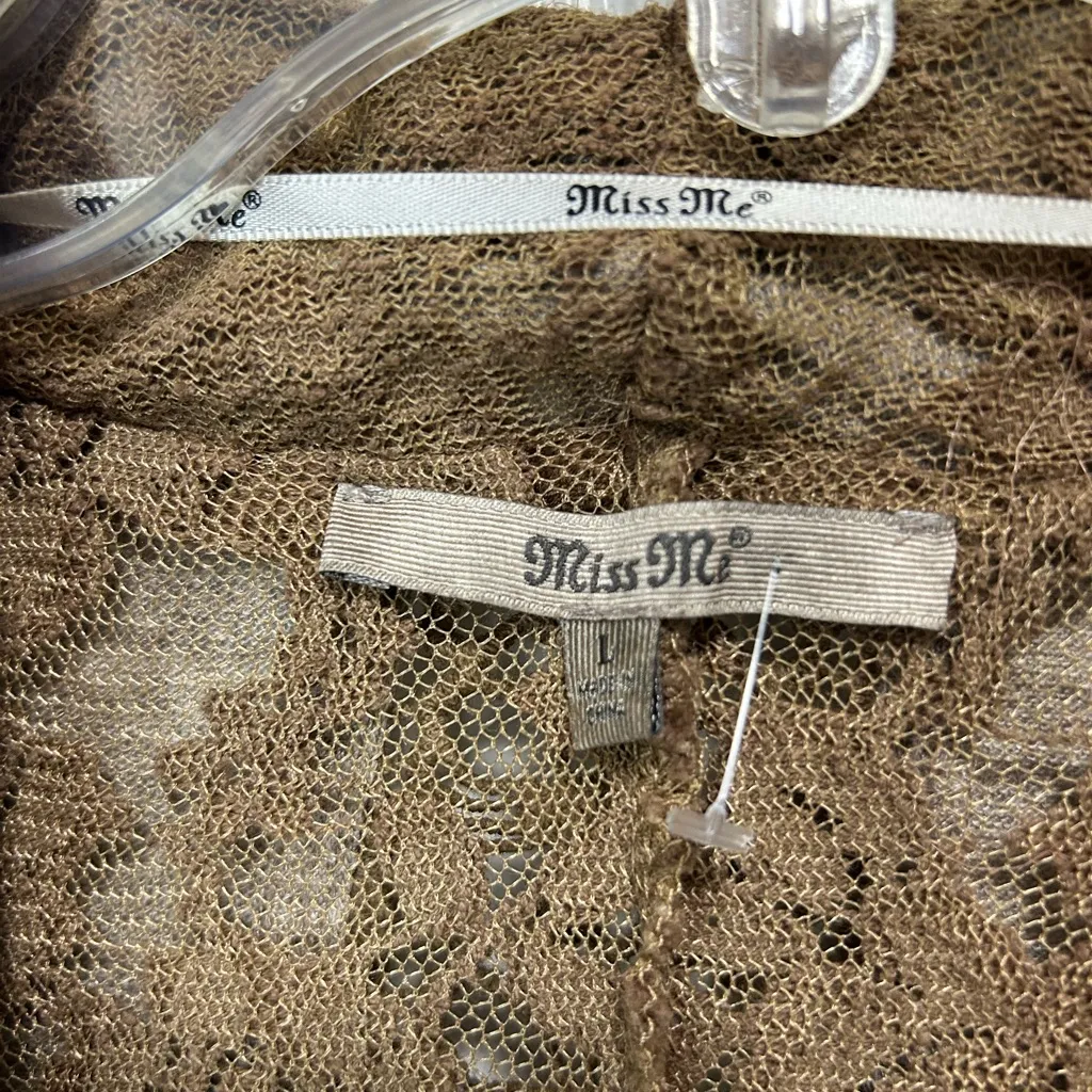 Miss Me Bohemian Patchwork Open Front Cardigan - Image 3