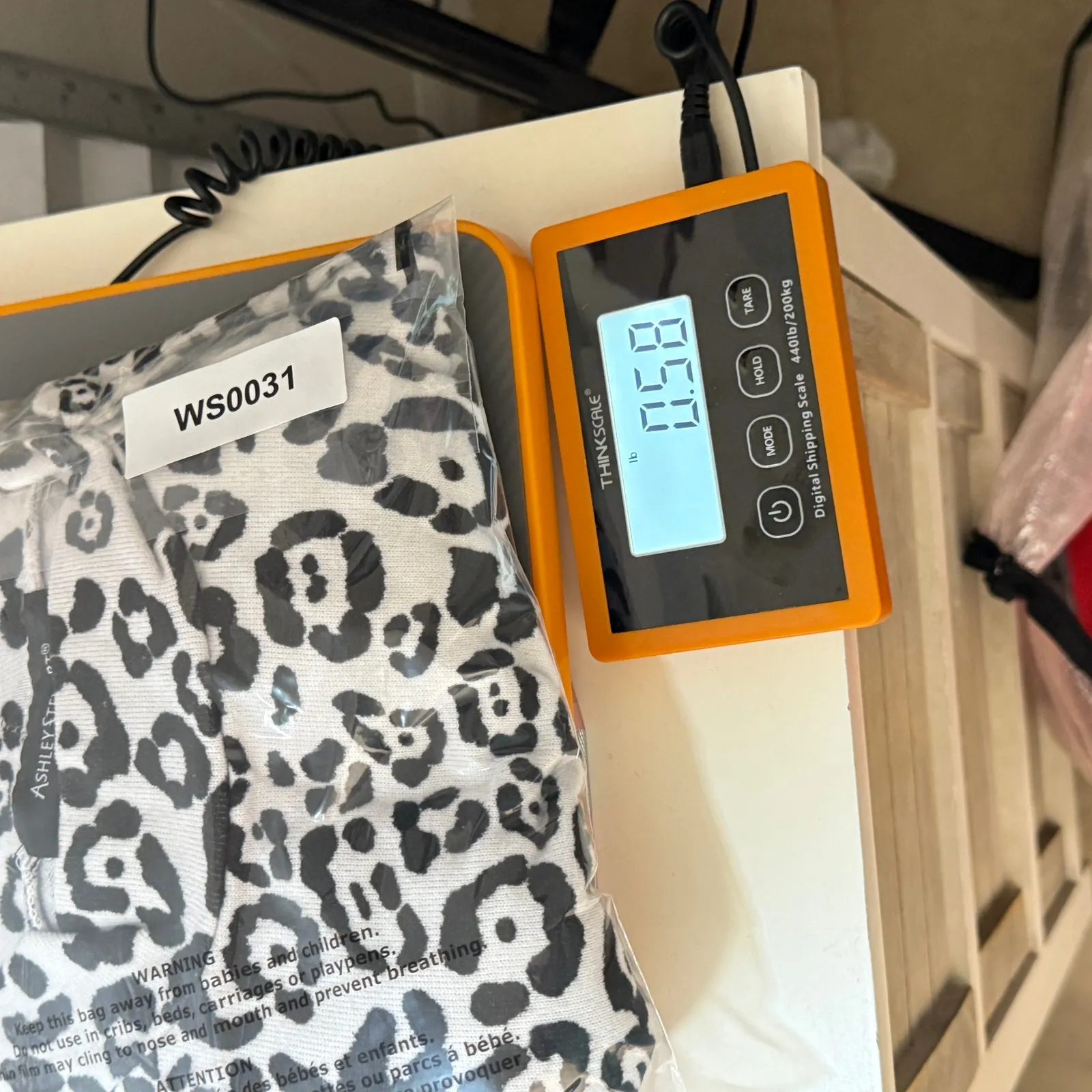 Animal Print Ashley Stewart Knit Top Tunic Side Slit‎ Sz 22/24 Career Mob Wife - Image 9