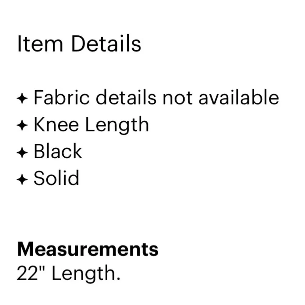 J McLaughlin Black Linen Short Pencil Skirt Womens 8 Modest Preppy Academia - Image 3