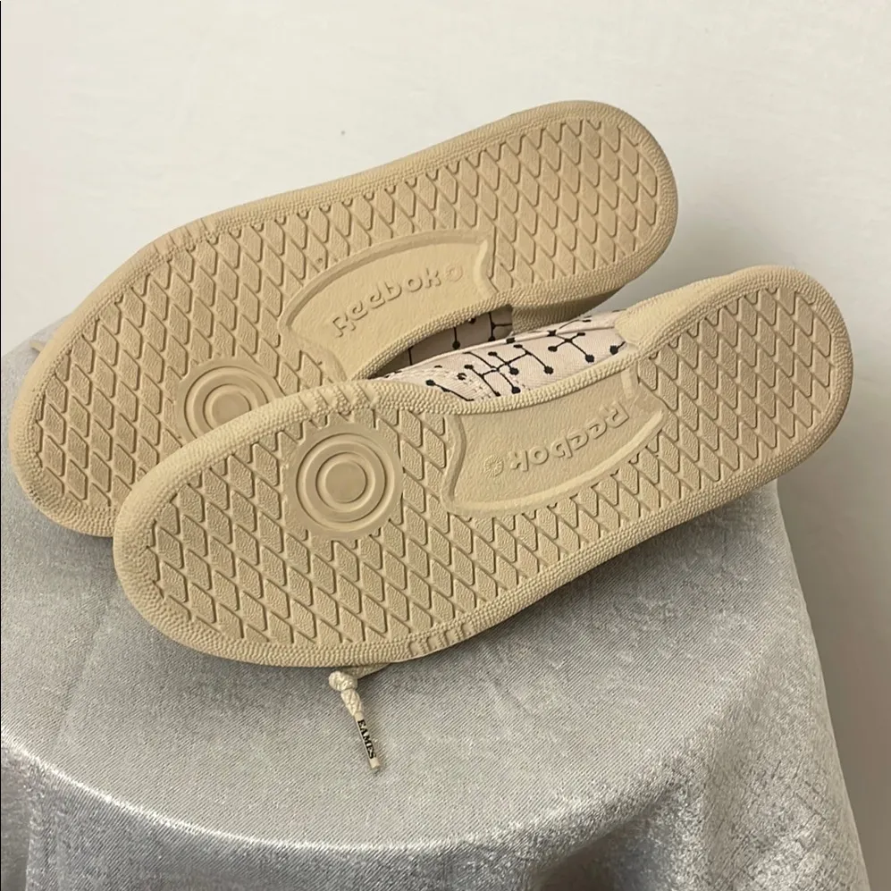 Reebok x Eames Club C 85 “Dot Pattern” Size 5.5 — Limited Edition (F6)?? Tan - Image 7