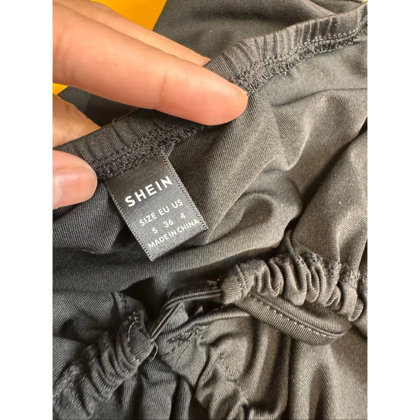 Black Cutout Ruched Halter Bodycon Mini Dress – Size Small - Image 7