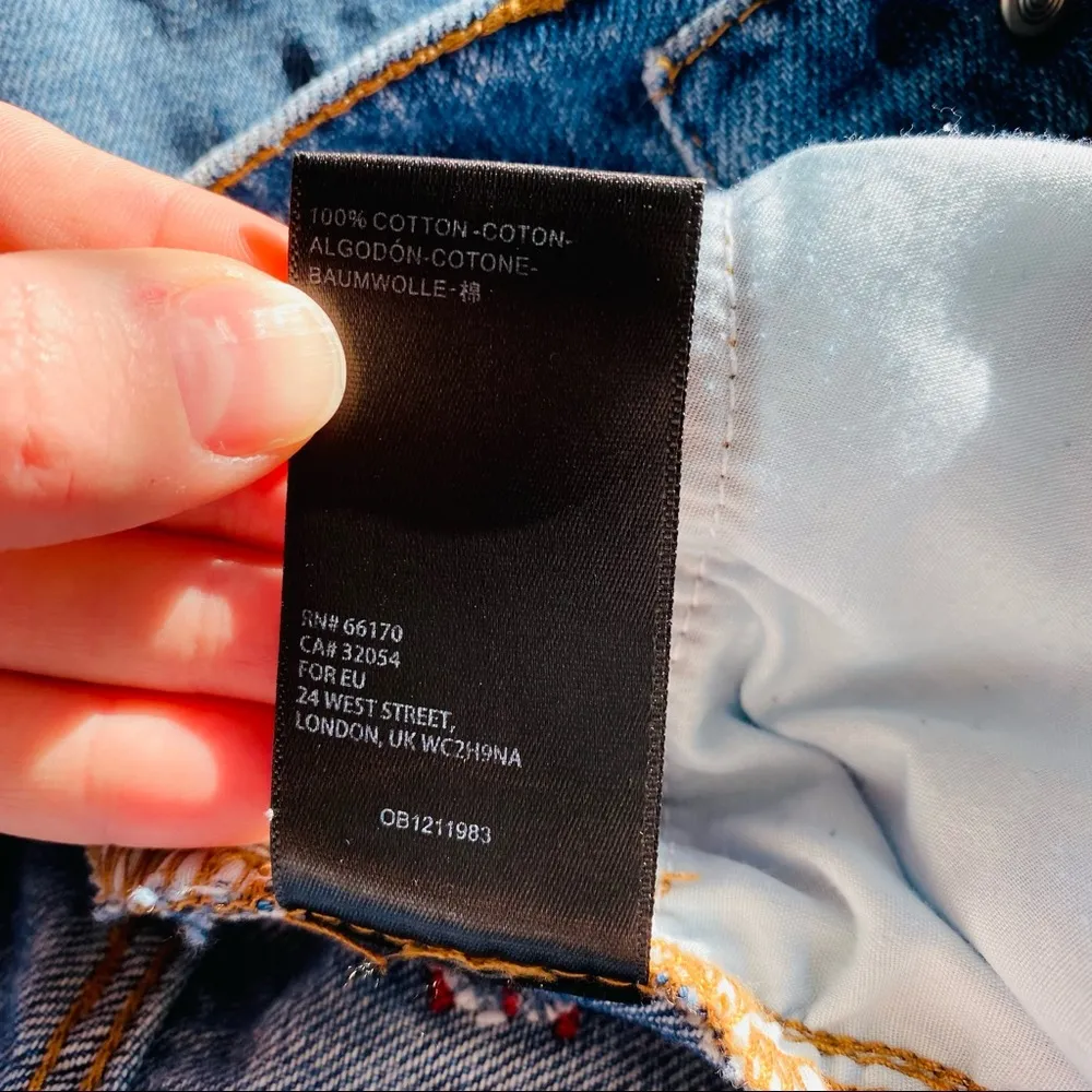 BDG by Urban Outfitters Slim Straight High-Rise Jeans Sz 24 - Image 7