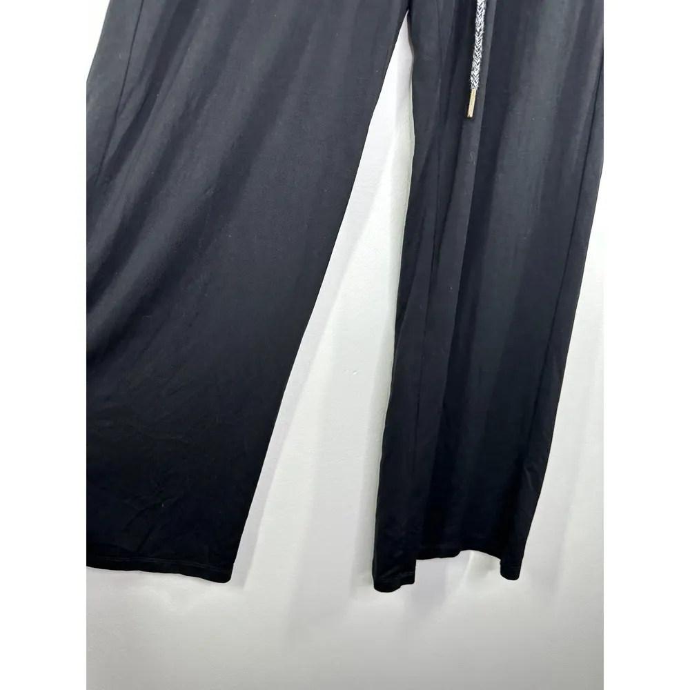 Heartloom Black Drawstring Waist Straight Lounge Pants Women's Size X-Small XS - Image 3