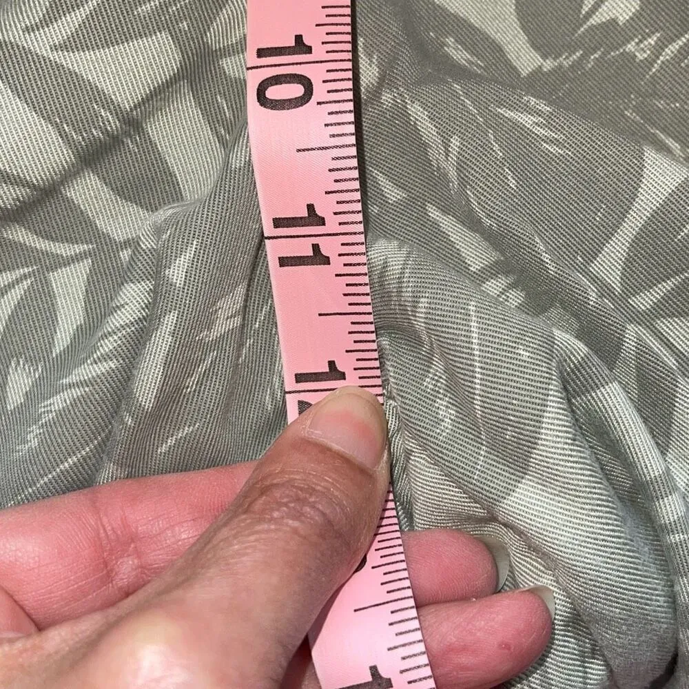 C & C California Womens Tropical Palm Trees Print‎ Wide-Leg Lyocell Pants Medium - Image 9