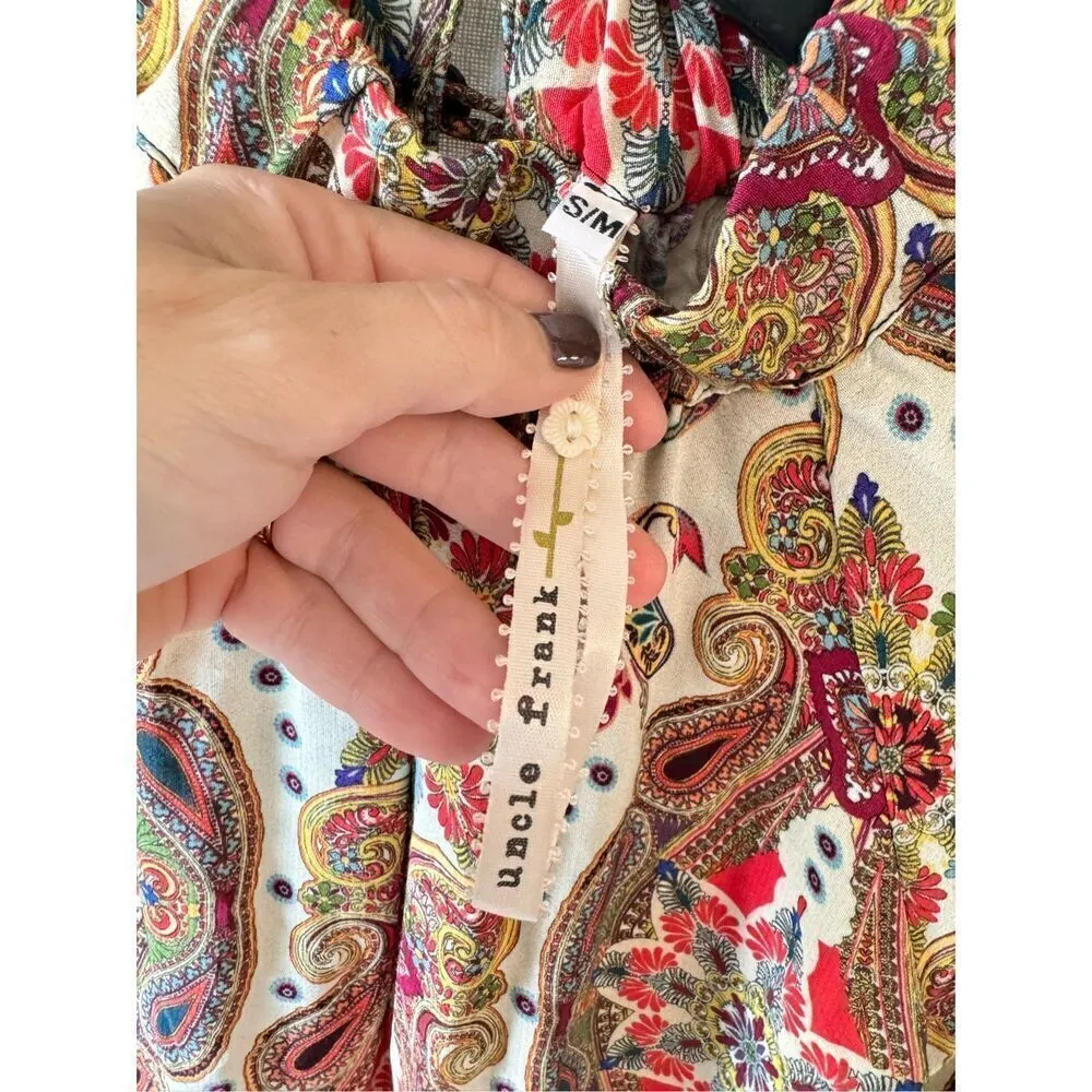 Uncle Frank Jewel Medallion Dress Size Small/ Medium - Image 4