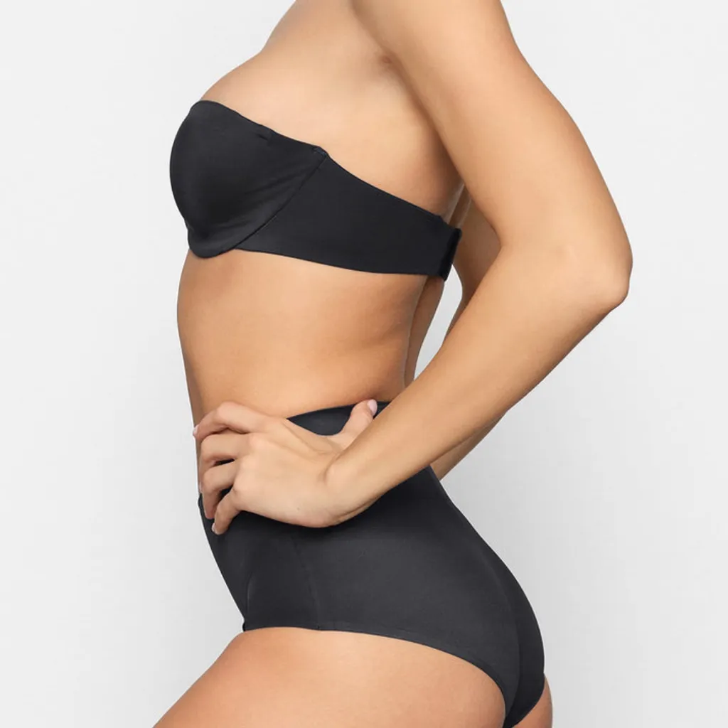 Skims Smoothing Intimates Strapless Bra 32B NWT Onyx Removable Straps - Image 4