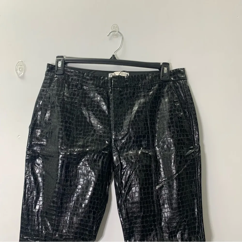 Zara croc faux leather pants. Ref 4369/254 - Image 6