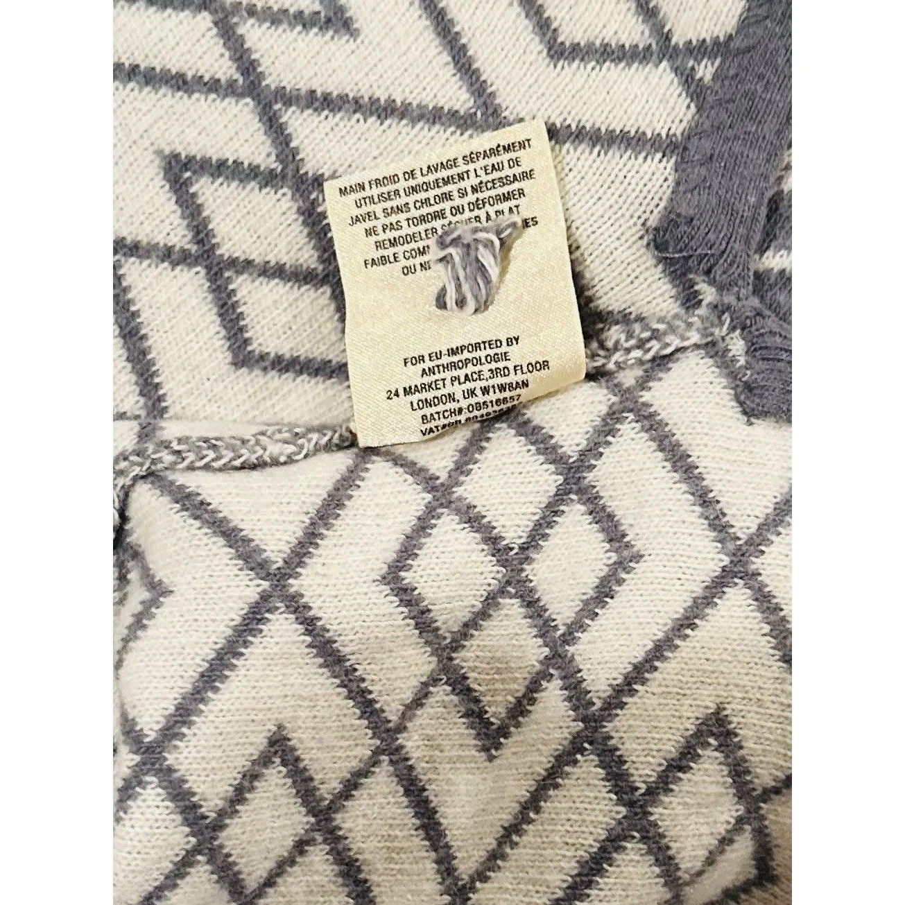 Anthropologie MOTH Galena Cowled Alpaca Blend Tunic Sweater Size Small EUC!! - Image 7