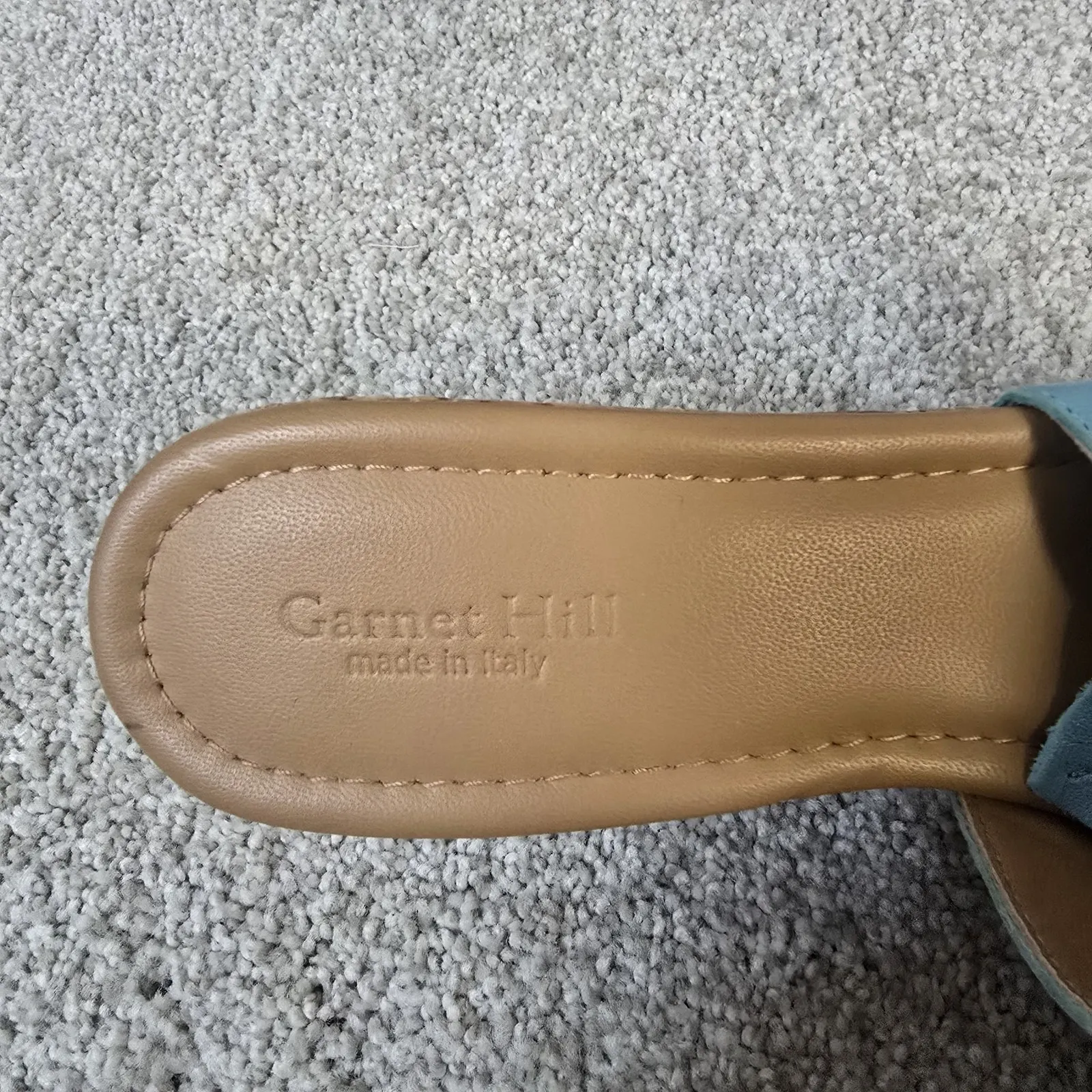 Garnet Hill Womens Cara Floral Wedge Sandals Sz‎ 8 Vacation Resort Beach - Image 7